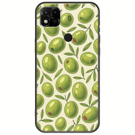 Olive Vibes Xiaomi Redmi 10A Black TPU (Μαύρη Σιλικόνη)