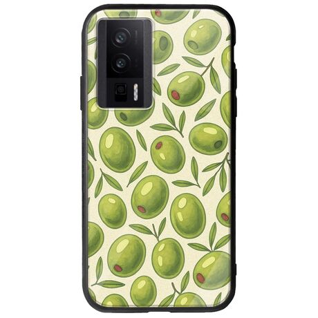 Olive Vibes Xiaomi Poco F5 Pro 5G Groove TPU (Tempered Glass και TPU)