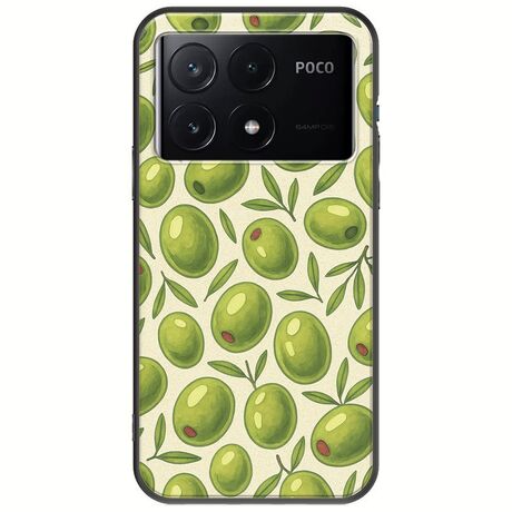 Olive Vibes Xiaomi Poco X6 Pro 5G Black TPU (Μαύρη Σιλικόνη)