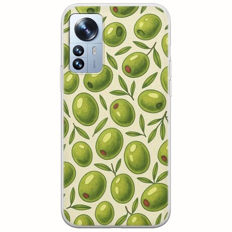Olive Vibes Xiaomi 12 Pro Flexible TPU (Διάφανη Σιλικόνη)