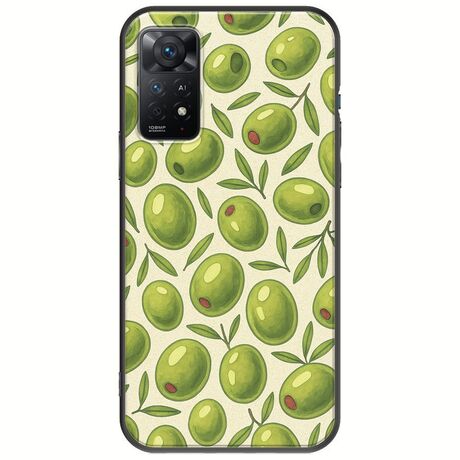 Olive Vibes Xiaomi Redmi Note 11 Pro 4G / 5G Black TPU (Μαύρη Σιλικόνη)