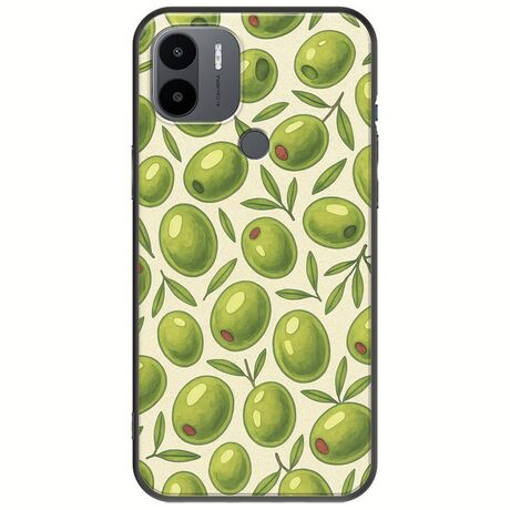 Olive Vibes Xiaomi Redmi A2 Plus Black TPU (Μαύρη Σιλικόνη)