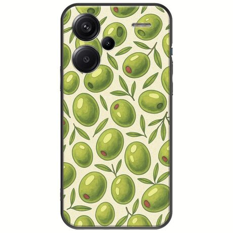 Olive Vibes Xiaomi Redmi Note 13 Pro Plus 5G Black TPU (Μαύρη Σιλικόνη)