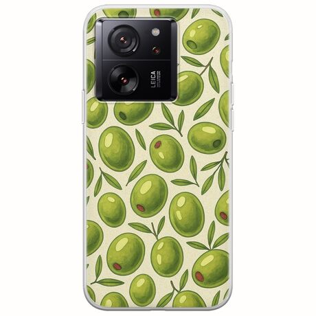 Olive Vibes Xiaomi 13T 5G Flexible TPU (Διάφανη Σιλικόνη)