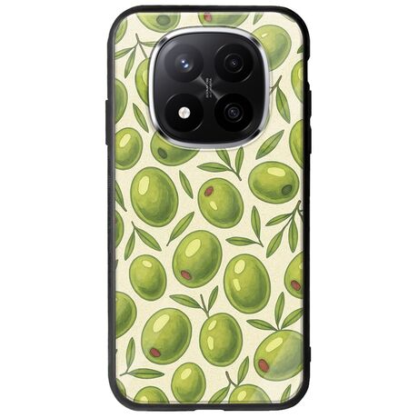 Olive Vibes Xiaomi Poco X7 5G Groove TPU (Tempered Glass και TPU)