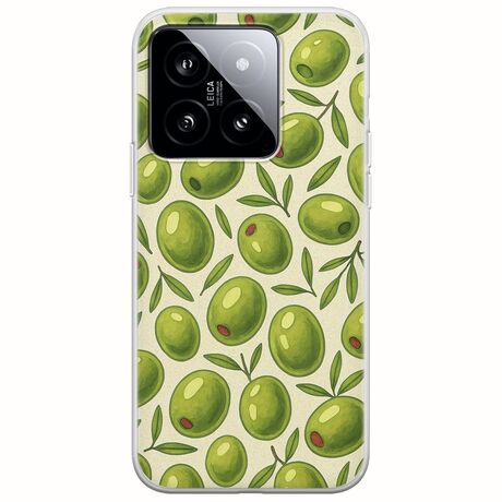 Olive Vibes Xiaomi 14T 5G Flexible TPU (Διάφανη Σιλικόνη)