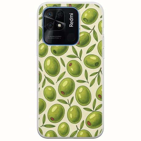 Olive Vibes Xiaomi Redmi 10C Flexible TPU (Διάφανη Σιλικόνη)