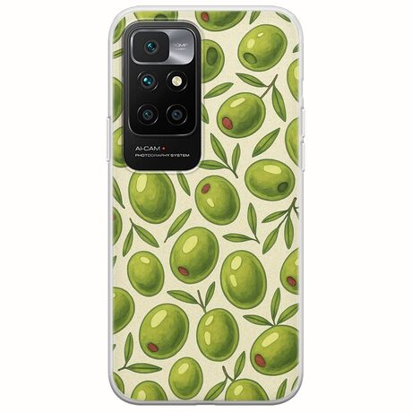 Olive Vibes Xiaomi Redmi 10 2022 Flexible TPU (Διάφανη Σιλικόνη)