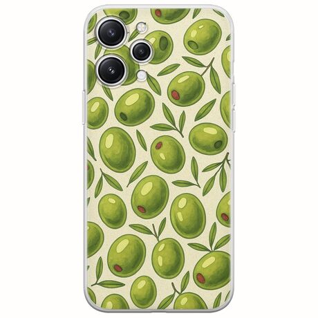 Olive Vibes Xiaomi Redmi 12 Flexible TPU (Διάφανη Σιλικόνη)