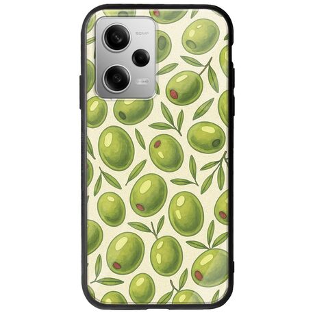 Olive Vibes Xiaomi Redmi Note 12 Pro 5G Groove TPU (Tempered Glass και TPU)