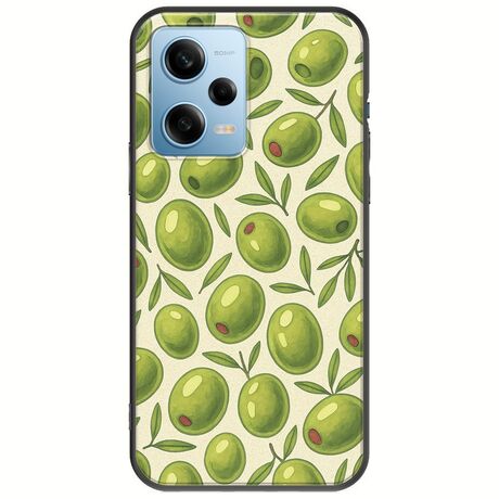 Olive Vibes Xiaomi Redmi Note 12 4G Black TPU (Μαύρη Σιλικόνη)