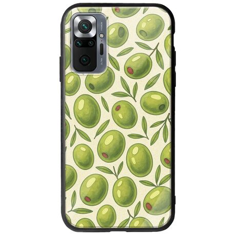 Olive Vibes Xiaomi Redmi Note 10 Pro / 10 Pro Max Groove TPU (Tempered Glass και TPU)