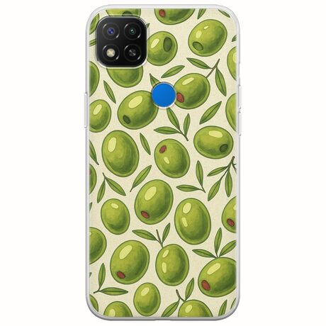 Olive Vibes Xiaomi Redmi 9C Flexible TPU (Διάφανη Σιλικόνη)
