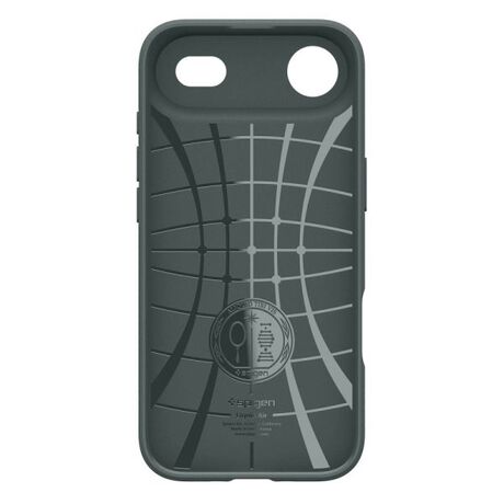 Λεπτομέρεια υφής θήκης Spigen Liquid Air Abyss Green