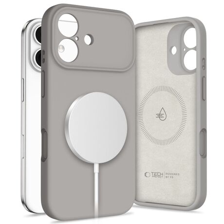 Θήκη Tech Protect iPhone 17 Stone Grey με MagSafe
