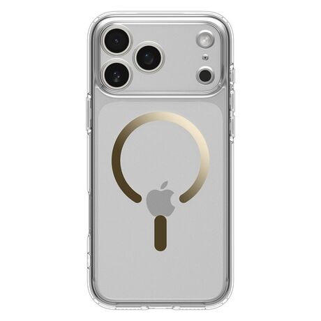 Spigen Ultra Hybrid Mag θήκη iPhone με χρυσές λεπτομέρειες
