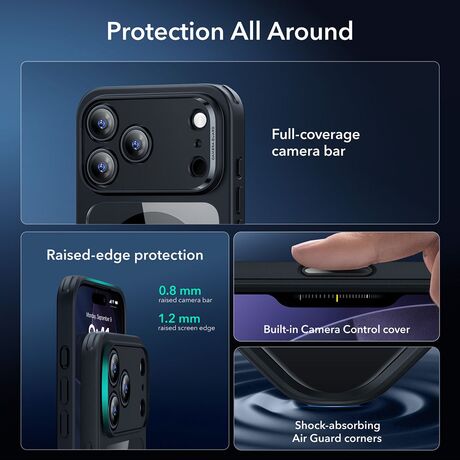 ESR iPhone 17 Pro Classic Hybrid MagSafe case ανθεκτική και κομψή