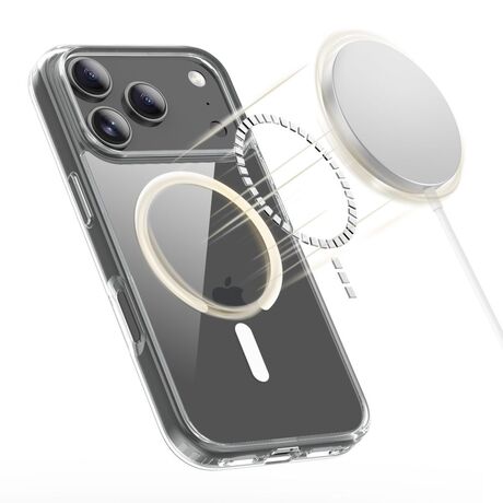 Διάφανη θήκη iPhone 17 Pro με MagSafe συμβατότητα Tech Protect