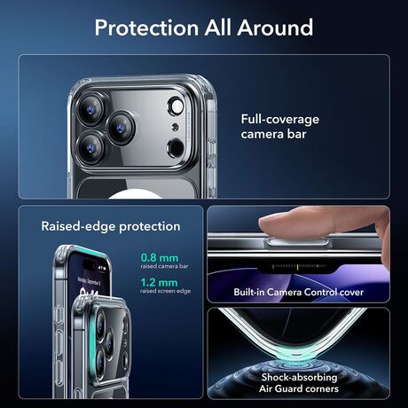 iPhone 17 Pro  ESR Classic Hybrid case με MagSafe και full προστασία