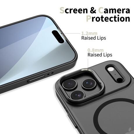 Προστατευτική θήκη matte black για iPhone 17 Pro