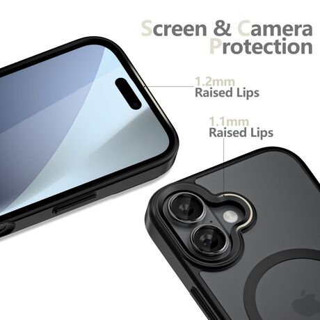Tech Protect Magmat MagSafe iPhone 17 Matte Black