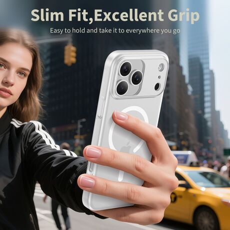 Tech Protect iPhone 17  Pro Max θήκη ματ λευκή λεπτή