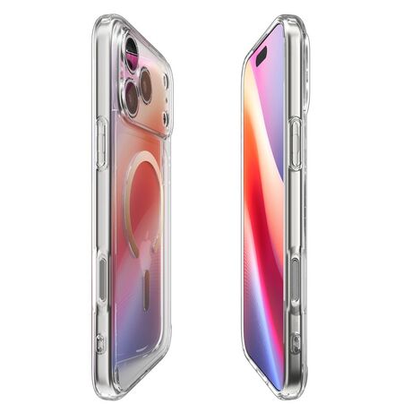 Προστατευτική θήκη Spigen iPhone 17 Pro Clear/Gold