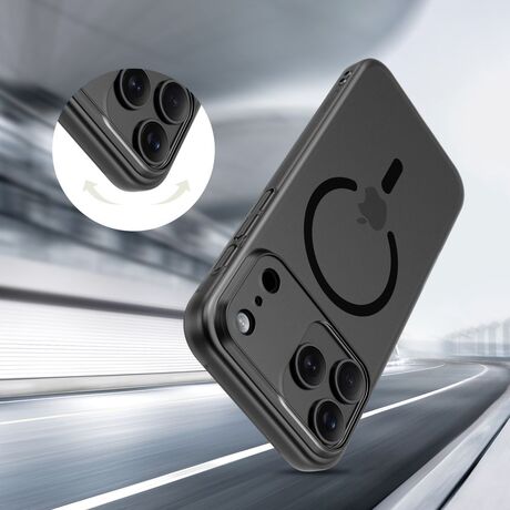 Tech Protect iPhone 17 Pro Max  θήκη λεπτή μαύρη ματ