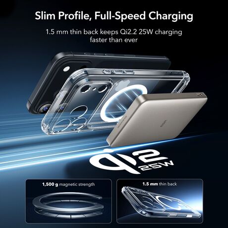 ESR iPhone 17 Pro Classic Hybrid MagSafe case ανθεκτική και κομψή