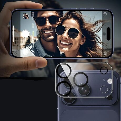 Διάφανο κάλυμμα προστασίας κάμερας iPhone 17 Pro MaxTech Protect