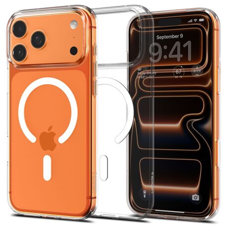 Θήκη Spigen Liquid Crystal Mag Clear White για iPhone 17 Pro