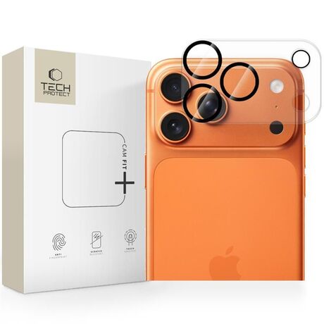Tech Protect Cam Fit+ clear προστασία κάμερας iPhone 17 Pro Max