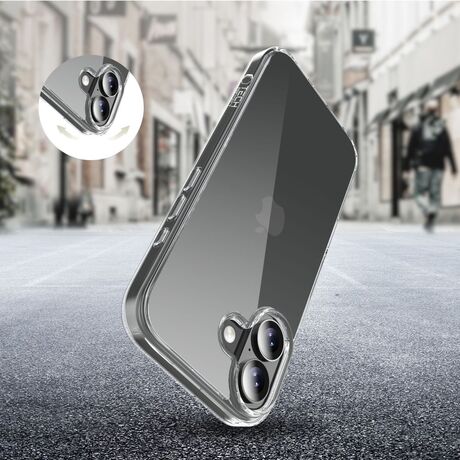Λεπτή θήκη iPhone 17 Flexair Hybrid διάφανη