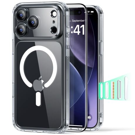 Θήκη ESR iPhone 17 Pro Classic Hybrid MagSafe Clear με tempered glass