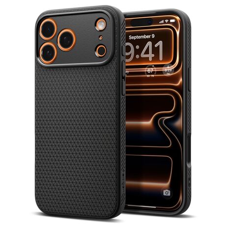 Θήκη Spigen Liquid Air Matte Black για iPhone 17 Pro Max