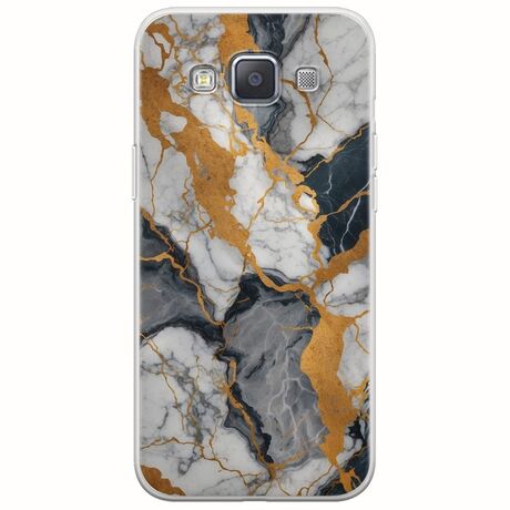 The Marble Collection - Artistic Samsung Galaxy A3(2015) Flexible TPU (Διάφανη Σιλικόνη)