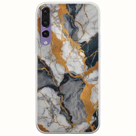 The Marble Collection - Artistic Huawei P20 Pro Flexible TPU (Διάφανη Σιλικόνη)