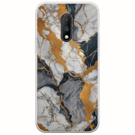The Marble Collection - Artistic OnePlus 7 Flexible TPU (Διάφανη Σιλικόνη)