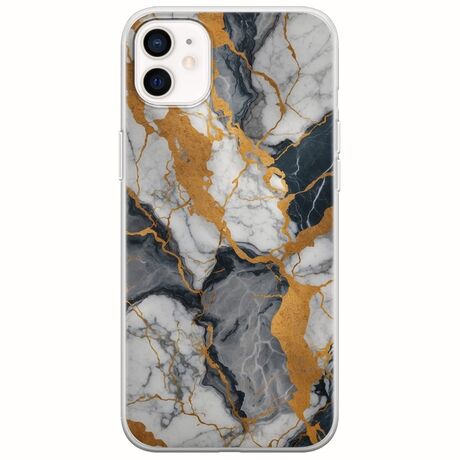 The Marble Collection - Artistic iPhone 12 mini Flexible TPU (Διάφανη Σιλικόνη)