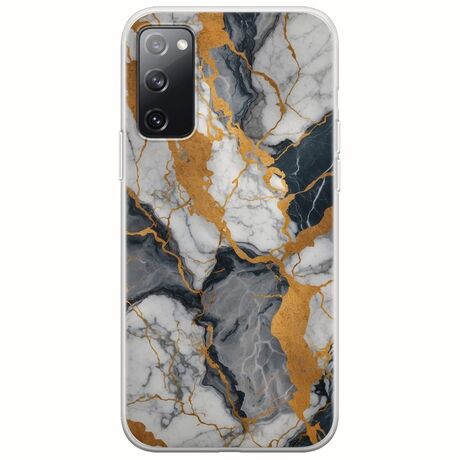 The Marble Collection - Artistic Samsung Galaxy S20 FE Flexible TPU (Διάφανη Σιλικόνη)