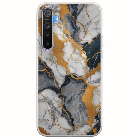 The Marble Collection - Artistic Realme 6 Flexible TPU (Διάφανη Σιλικόνη)