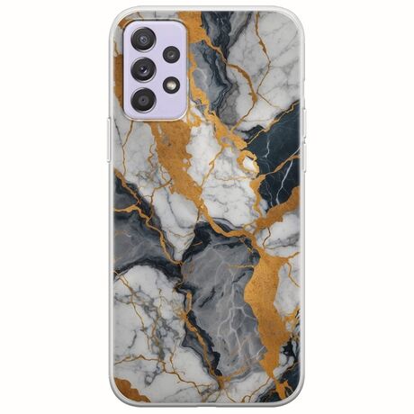 The Marble Collection - Artistic Samsung Galaxy A72 5G Flexible TPU (Διάφανη Σιλικόνη)