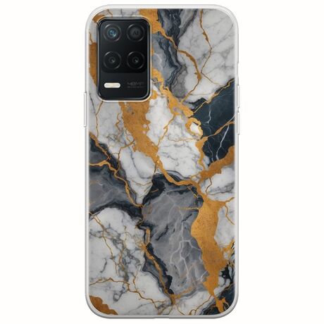The Marble Collection - Artistic Realme 8 5G Flexible TPU (Διάφανη Σιλικόνη)