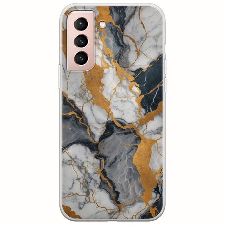 The Marble Collection - Artistic Samsung Galaxy S22 Flexible TPU (Διάφανη Σιλικόνη)