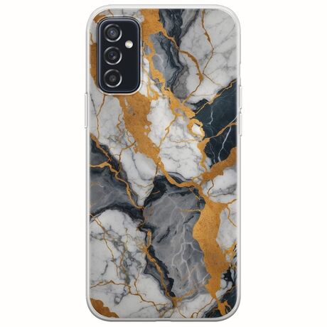 The Marble Collection - Artistic Samsung Galaxy M52 5G Flexible TPU (Διάφανη Σιλικόνη)