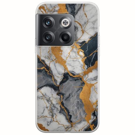 The Marble Collection - Artistic OnePlus 10T 5G Flexible TPU (Διάφανη Σιλικόνη)