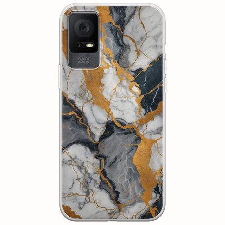 The Marble Collection - Artistic TCL 406 Flexible TPU (Διάφανη Σιλικόνη)