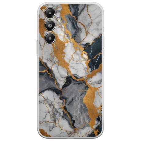 The Marble Collection - Artistic Samsung Galaxy M35 5G Flexible TPU (Διάφανη Σιλικόνη)