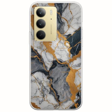 The Marble Collection - Artistic Realme C75 4G Flexible TPU (Διάφανη Σιλικόνη)