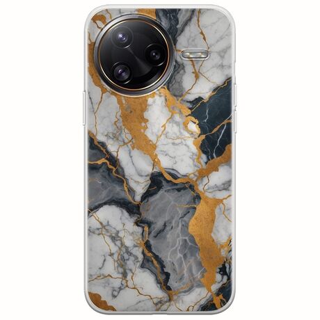The Marble Collection - Artistic Xiaomi Poco F7 Ultra 5G Flexible TPU (Διάφανη Σιλικόνη)